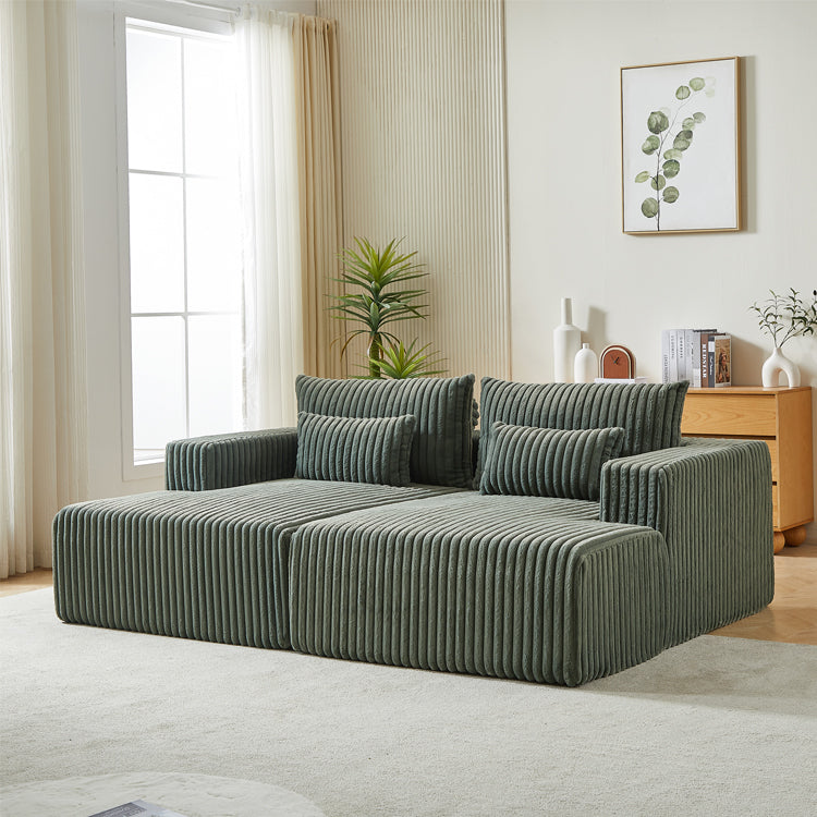 Luxury Velvet Modular Cloud Sofa