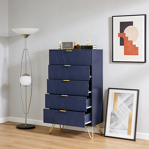 Bedroom Furniture 5 Drawer Chest of Drawers