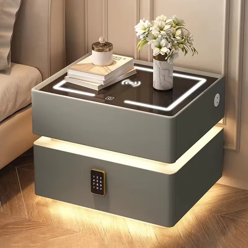 Modern Smart Floating Bedside Table