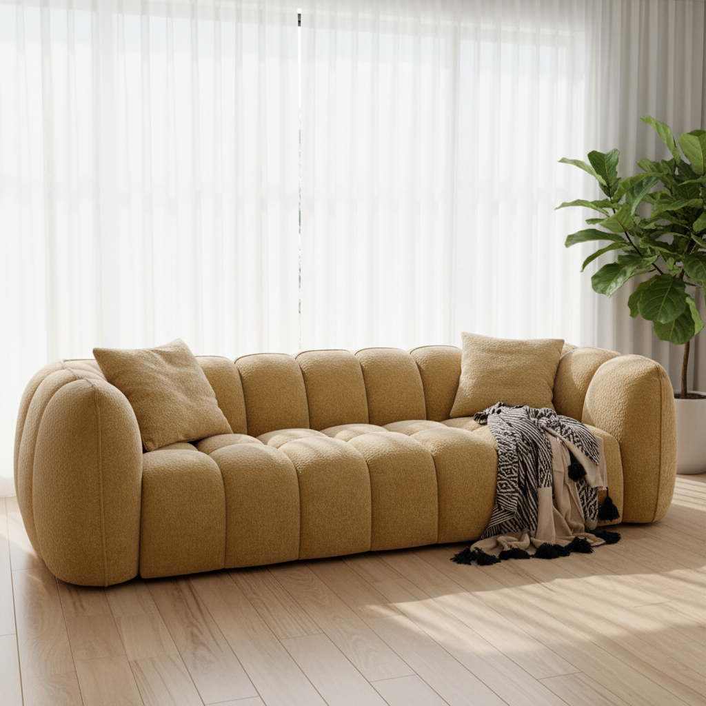 Modern Luxury Upholstered Bed Frame