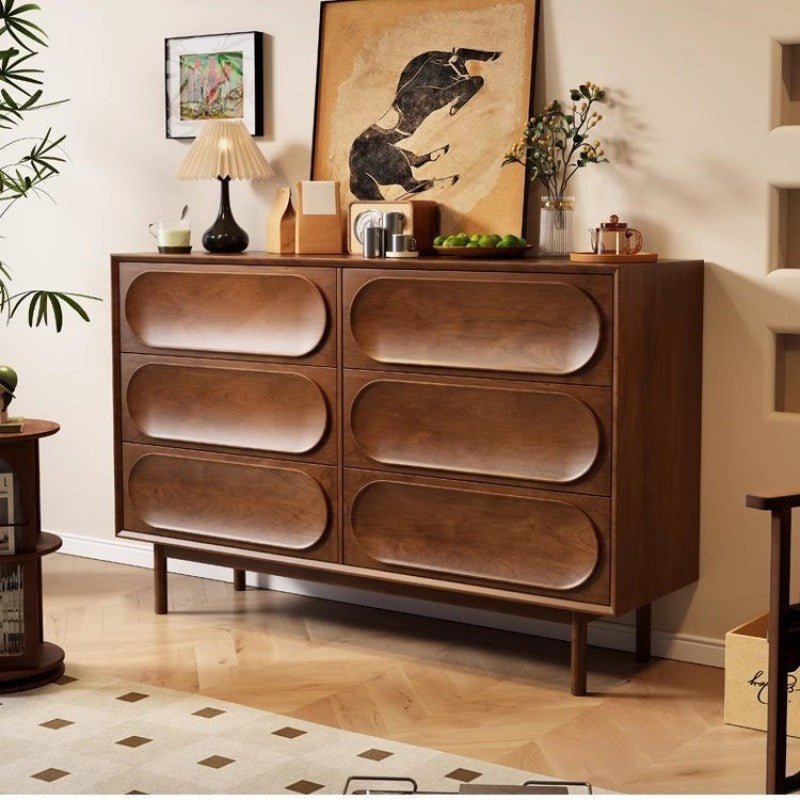 Vintage Style Solid Wood Chest of Drawers