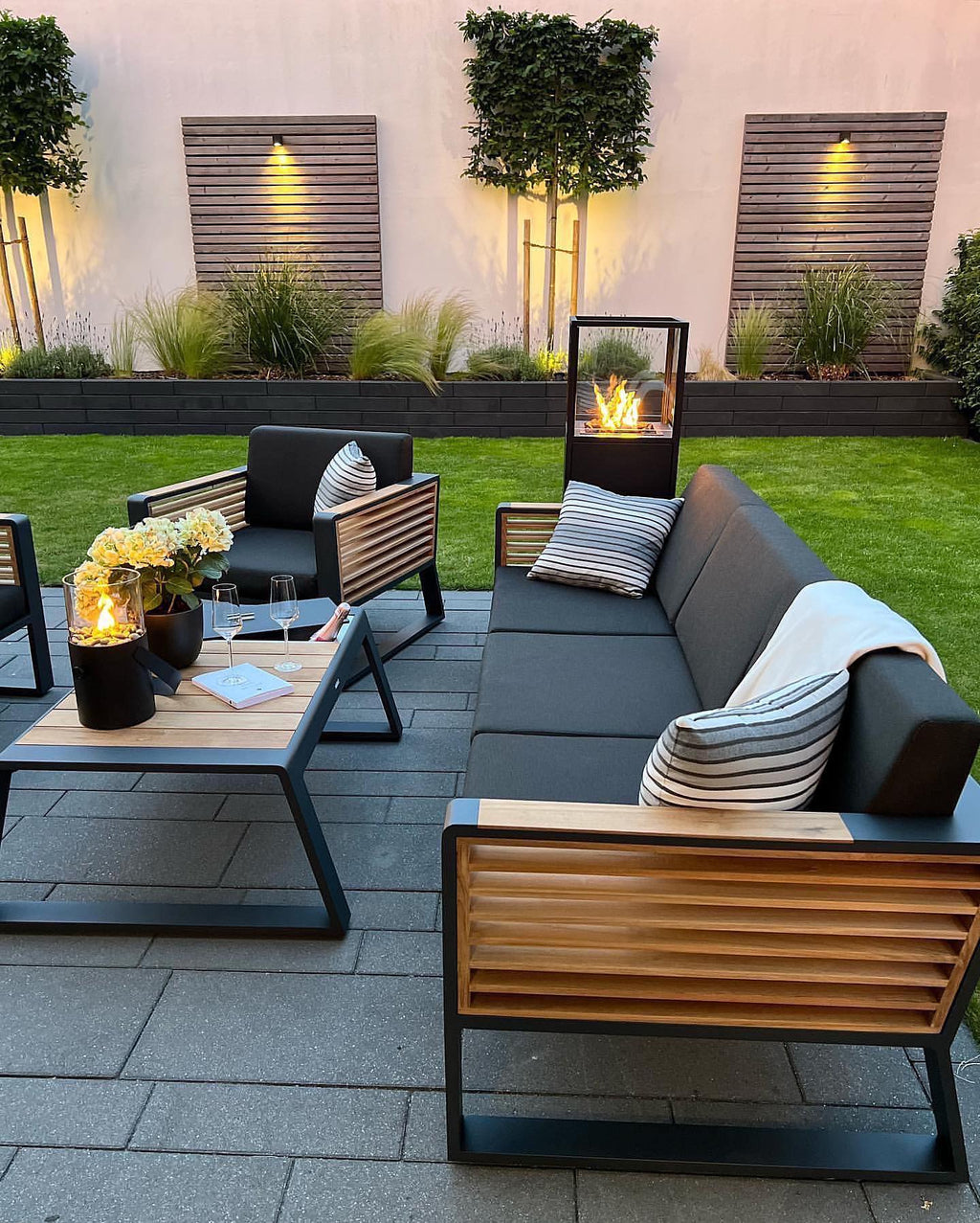Modern Outdoor Patio Furniture Garden Sofa Set