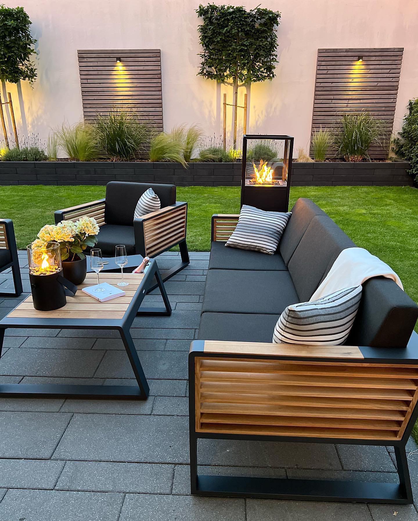 Modern Outdoor Patio Furniture Garden Sofa Set