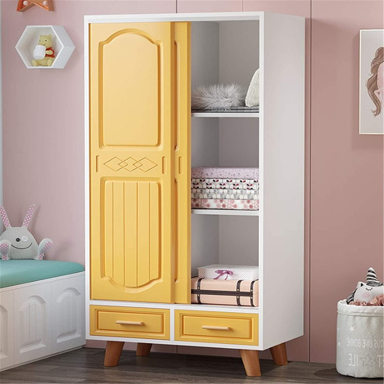 Modern 2 Door Wardrobe Closet