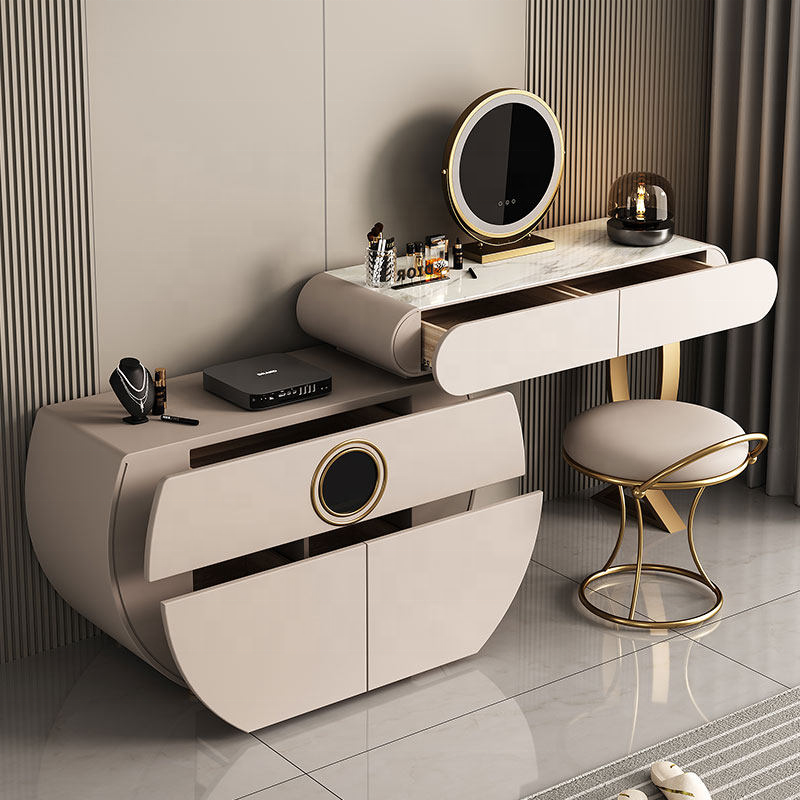 Italian Modern Luxury Dressing Table Set