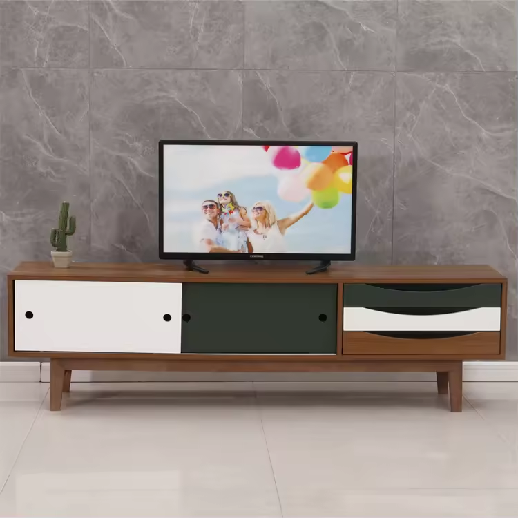 Modern Design Wood TV Stand Unit
