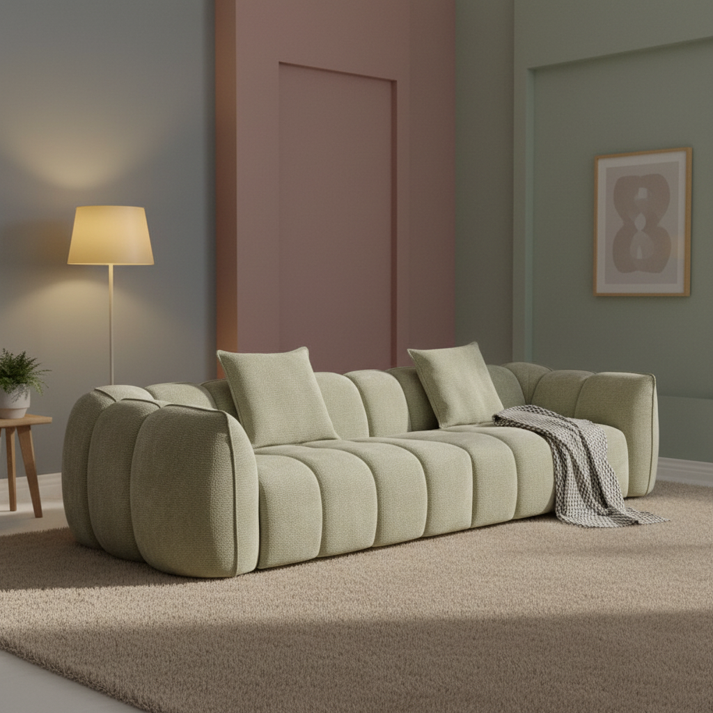 Modern Luxury Upholstered Bed Frame