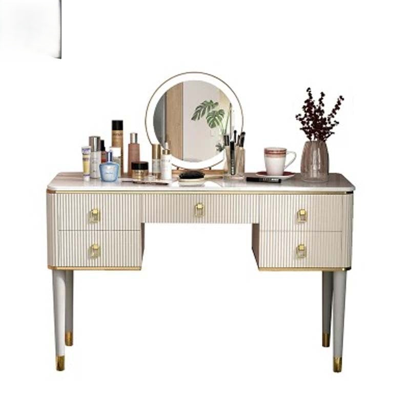 Modern Dressing Table Set with Mirror